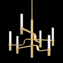 Hudson Valley 4006-AGB - ALLENTOWN Chandelier