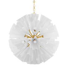 Hudson Valley 5538-AGB - CAPRI Chandelier