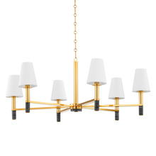 Hudson Valley 5640-AGB - MONTREAL Chandelier