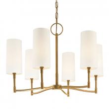 Hudson Valley 366-AGB - Dillon Chandelier