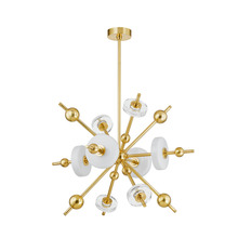 Hudson Valley 8132-AGB - MAYNARD CHANDELIER