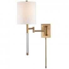 Hudson Valley 9421-AGB - Englewood Plug-in Sconce