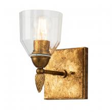 Lucas McKearn bb1000g-1-f2g - Felice 1 Light Vanity in Antique Gold