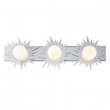 Lucas McKearn bb90417pc-3 - Soleil 3 Light Vanity Silver Star in Polished Chrome