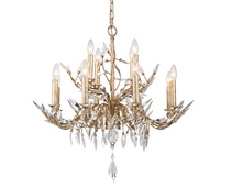 Lucas McKearn ch6154-12 - Alsace 12 Light Chandelier with Flower Inspired Crystals