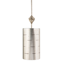 Lucas McKearn pd1051 - Fragment Small Mini Pendant - Semi Flush - Distressed Silver