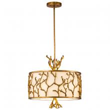 Lucas McKearn pd74390g-3 - The Coral Chandelier in Gold Leaf