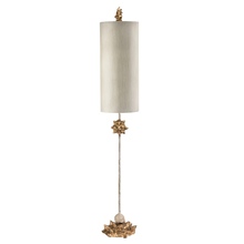 Lucas McKearn ta1024 - Nettle Tall Large Buffet Table Lamp Distressed Gold