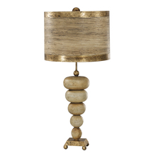 Lucas McKearn ta1031 - Retro Stone Stacked Table Lamp