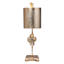 Lucas McKearn ta1234 - Cross Table Lamp in Silver Distressed Finish