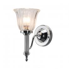 Lucas McKearn bb-carroll1-pc - Carroll1 l 1 Light Vanity in Polished Chrome