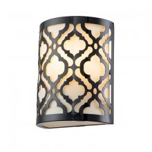 Lucas McKearn gn/arabella1-blk - Arabella 1 Light Sconce in Black