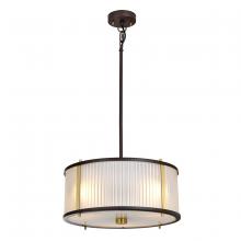 Lucas McKearn pd-corona3p-bab - Corona 3 Light Pendant in Bronze