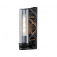 Lucas McKearn sc10503mb-1 - Alpha 1 Light Sconce in Matte Black