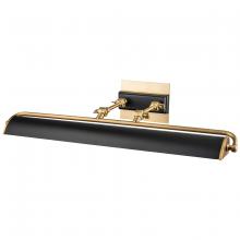 Lucas McKearn winchfield-pll-ab-mb - Winchfield Large Picture Light in Aged Brass and Matte Black