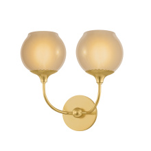 Mitzi by Hudson Valley Lighting H1098102-AGB - Daya Wall Sconce