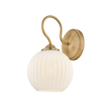 Mitzi by Hudson Valley Lighting H1130101-PBR - Vida Wall Sconce