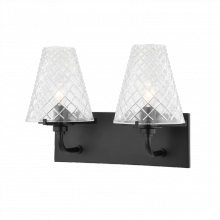 Mitzi by Hudson Valley Lighting H495302-SBK - Irene Bath And Vanity