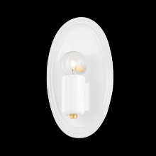 Mitzi by Hudson Valley Lighting H559101-AGB/CGW - Joyce Wall Sconce