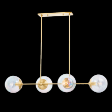 Mitzi by Hudson Valley Lighting H726904-AGB - Ophelia Island Light