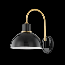 Mitzi by Hudson Valley Lighting H769101-AGB/GBK - Camille Wall Sconce