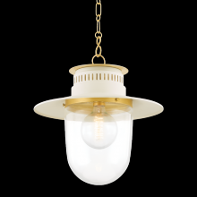 Mitzi by Hudson Valley Lighting H773701L-AGB/SCR - Nori Pendant