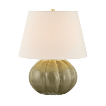 Mitzi by Hudson Valley Lighting HL1117201-AGB/CHC - Beata Table Lamp