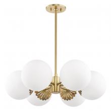 Mitzi by Hudson Valley Lighting H193806-AGB - Paige Chandelier