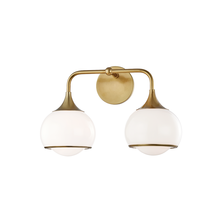 Mitzi by Hudson Valley Lighting H281302-AGB - Reese Bath And Vanity