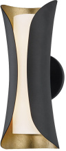 Mitzi by Hudson Valley Lighting H315102-GL/BK - Josie Wall Sconce