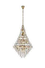 Elegant 1050G36SG - Pendant D36"H60"L38 Satin Gold