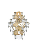 Elegant 1050W18SG - Wall Sconce W13.8"S8"*H18"L4 Satin Gold