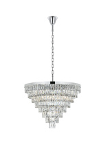 Elegant 1060D36C - Pendant D36"H27"L29 Chrome