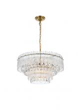 Elegant 1780D21SG - Pendant D21" x H11" L6 Satin Gold