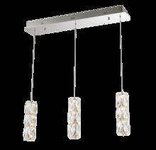 Elegant 3500D3C - Polaris LED light Chrome Pendant Clear Elegant Cut Crystal