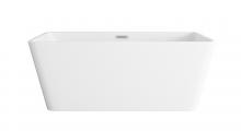 Elegant BT30659GW-BNK - Bathtub 59.1 x 29.5 x 22.8 Glossy White