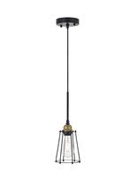Elegant LD4047D5BRB - Auspice 1 light chrome Pendant