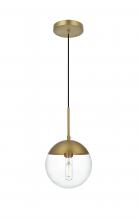 Elegant LD6027SG - Eclipse Hang D8"H9"L1 Satin Gold CL