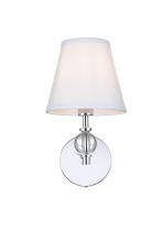 Elegant LD7021W6C - Bethany Wall sconce W6.7"E8.5"H12.5"Chrome