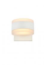 Elegant LDOD4012WH - Raine Integrated LED wall sconce in white