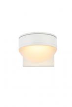 Elegant LDOD4014WH - Raine Integrated LED wall sconce in white
