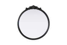 Elegant MR7G30VB - Naomi Vintage Resin Mirror 30x32 in Vintage Bronze