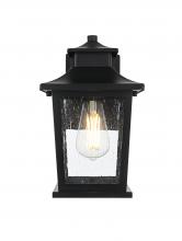 Elegant OD351W12BK - Wall sconce W7" H11.5" E8.5" L1 Black