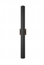 Elegant OD505W38BK - Wall Sconse W4.7"D3.5"H38" Black
