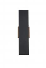 Elegant OD506W18BK - Wall Sconse W4.7"D2.4"H18" Black