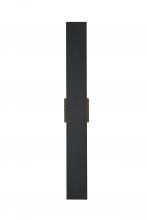 Elegant OD506W34BK - Wall Sconse W4.7"D2.4"H34" Black