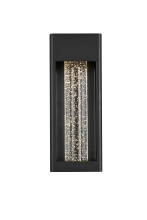 Elegant OD604W15BK - Amaris 15 inch LED Outdoor Wall sconce in Black