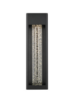 Elegant OD604W19BK - Amaris 19 inch LED Outdoor Wall sconce in Black