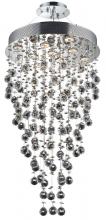 Elegant V2006D20C/RC - Galaxy 9 light Chrome Chandelier Clear Royal Cut Crystal