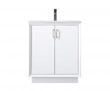 Elegant VF19630WH - Vanity Cabinet 2Dr 30"W x 22"D x 35"H white